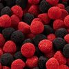 Mûres perlées rouges et noires 100g